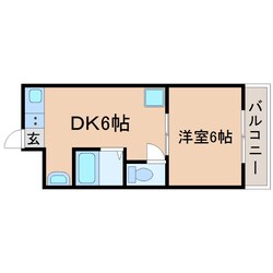 マンション富貴苑の物件間取画像